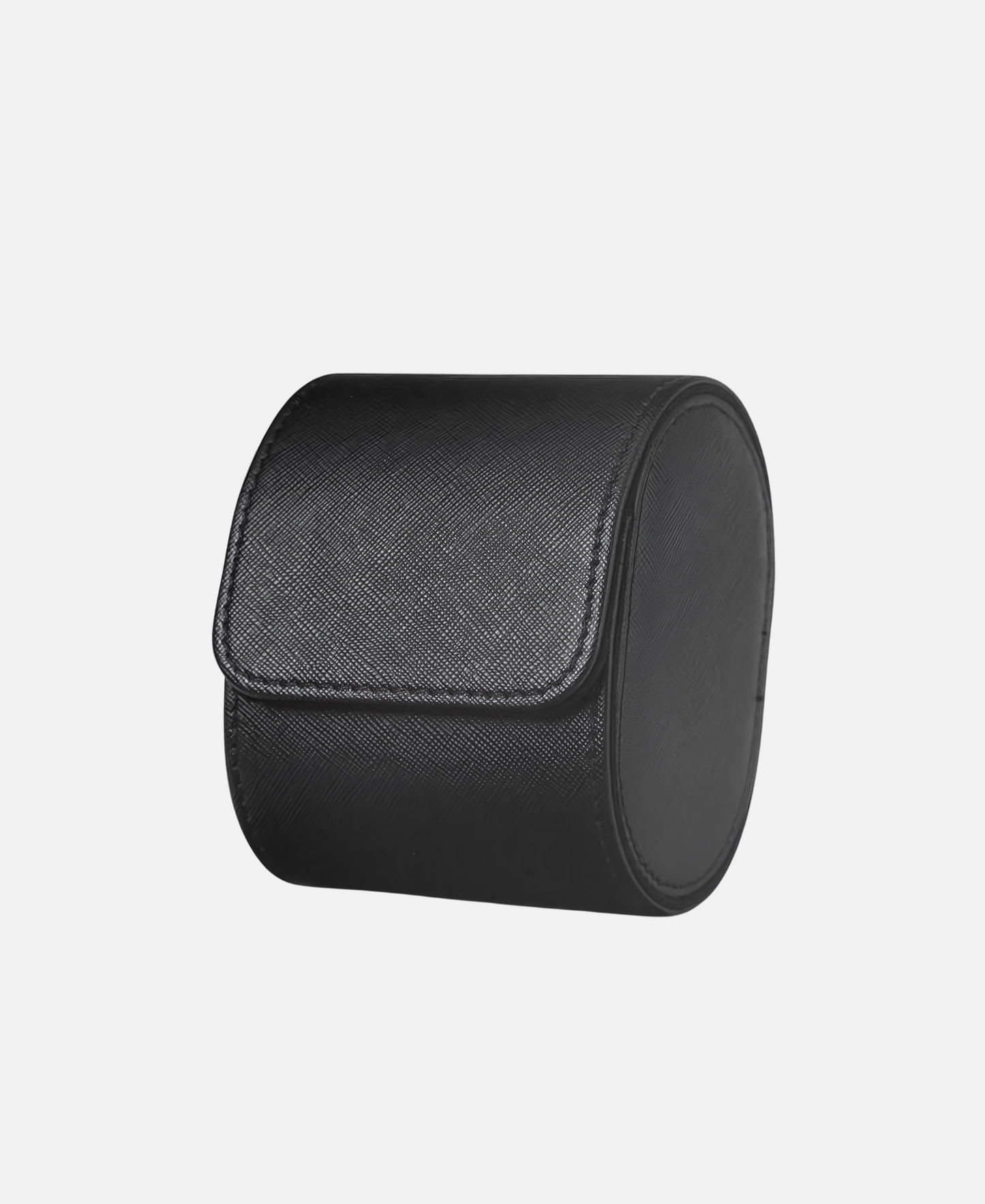 Poedagar® 1 Slot Case - Black Leather